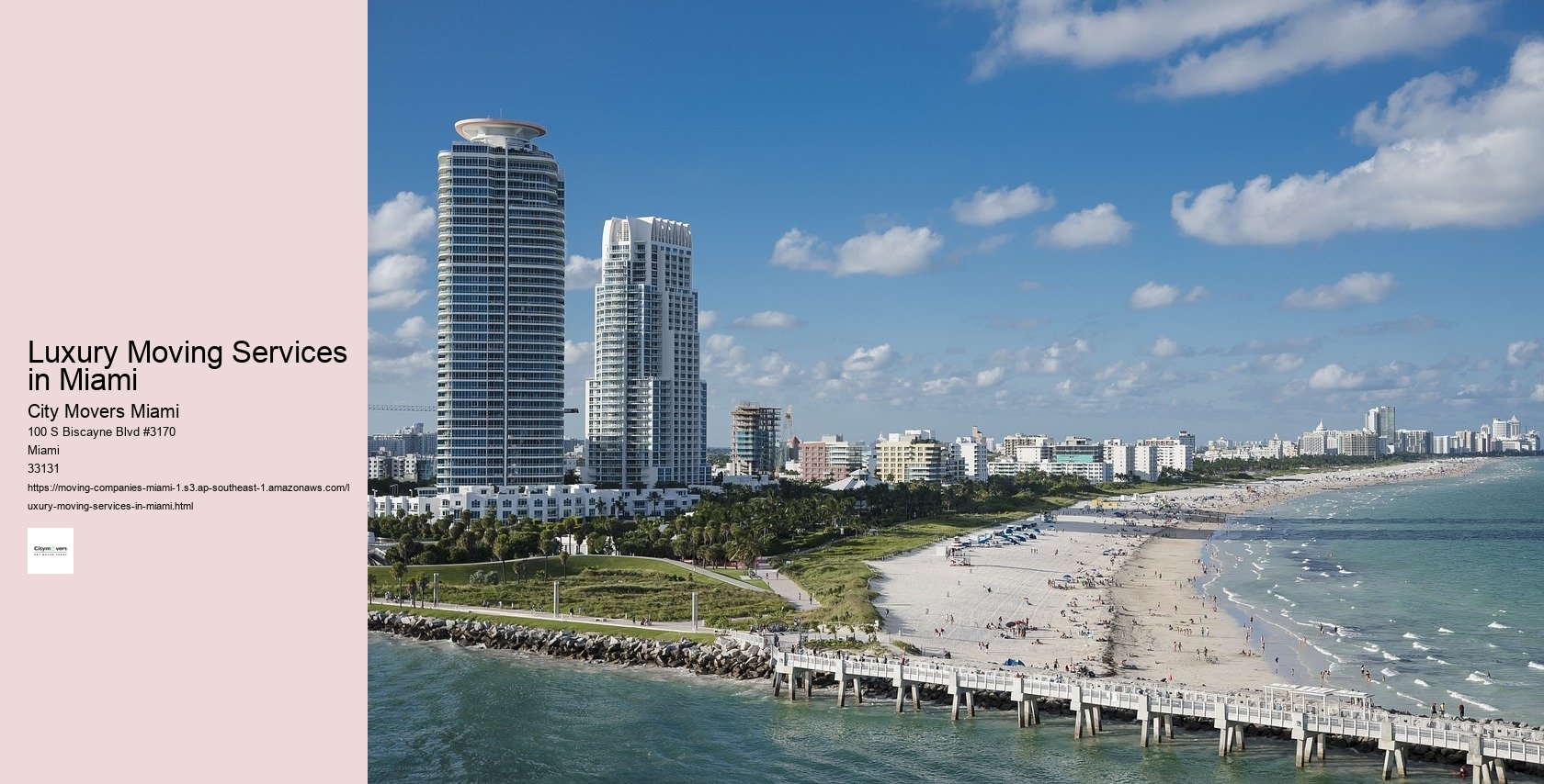Luxury Moving Services in Miami